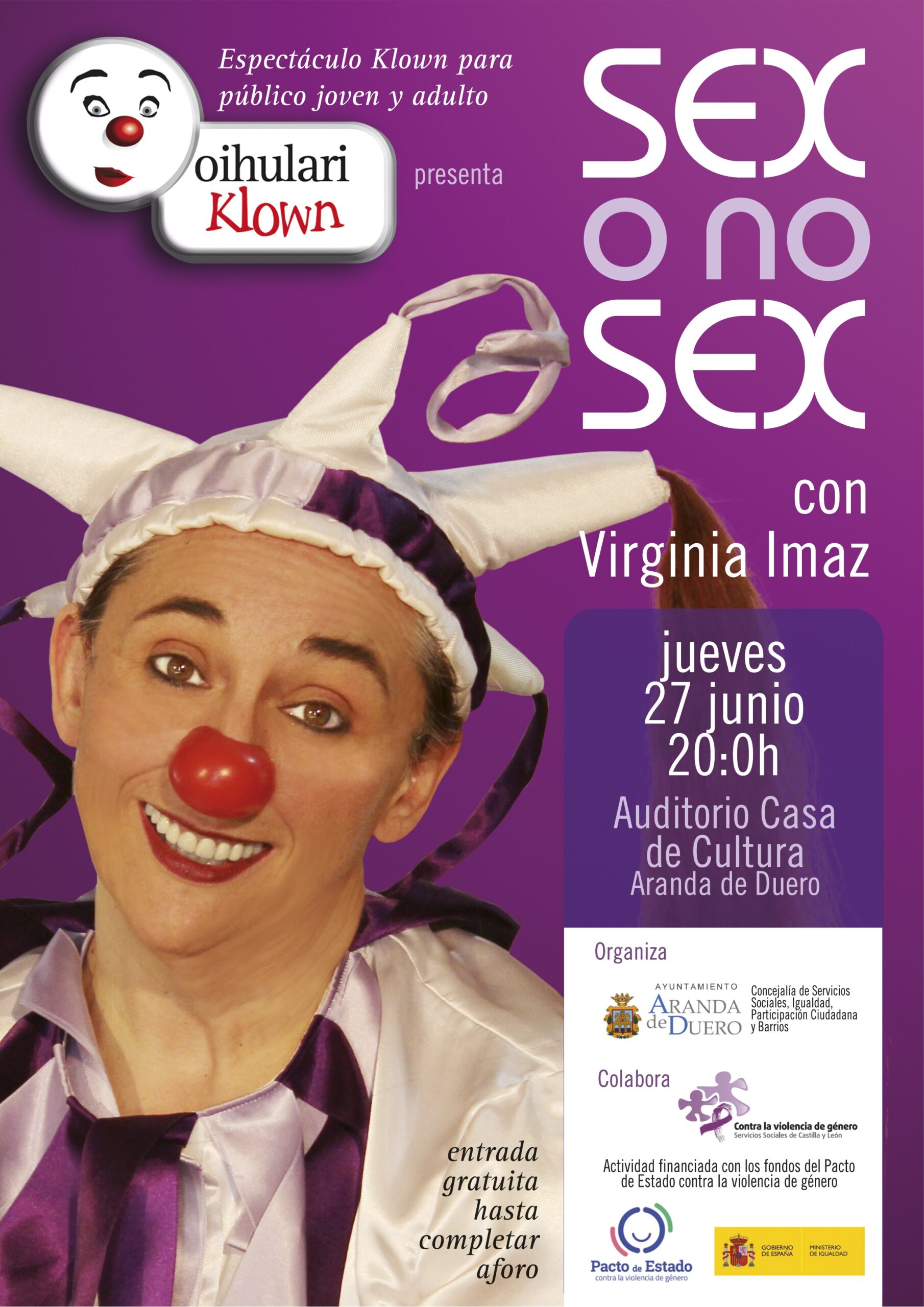 «Sex o no Sex» Oihulari  Clown.